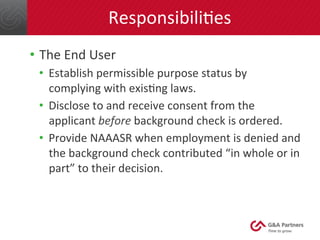 Exis Check Fair Credit Reporting Act Basics | PDF