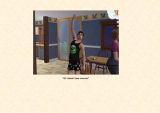 “Oi! I think I have a hernia!”
 