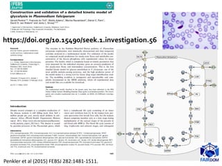 https://doi.org/10.15490/seek.1.investigation.56
Penkler et al (2015) FEBSJ 282:1481-1511.
 