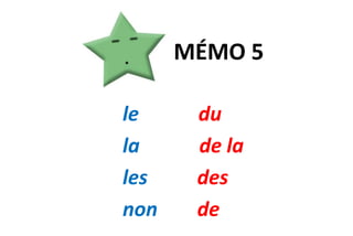 MÉMO 5ledulade lalesdesnonde