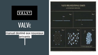 VALVE
manuel destiné aux nouveaux
arrivants
 