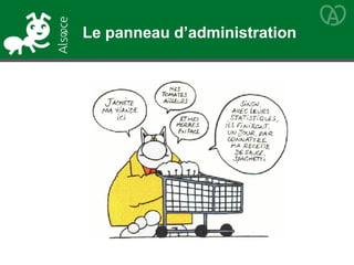 Le panneau d’administration
 
