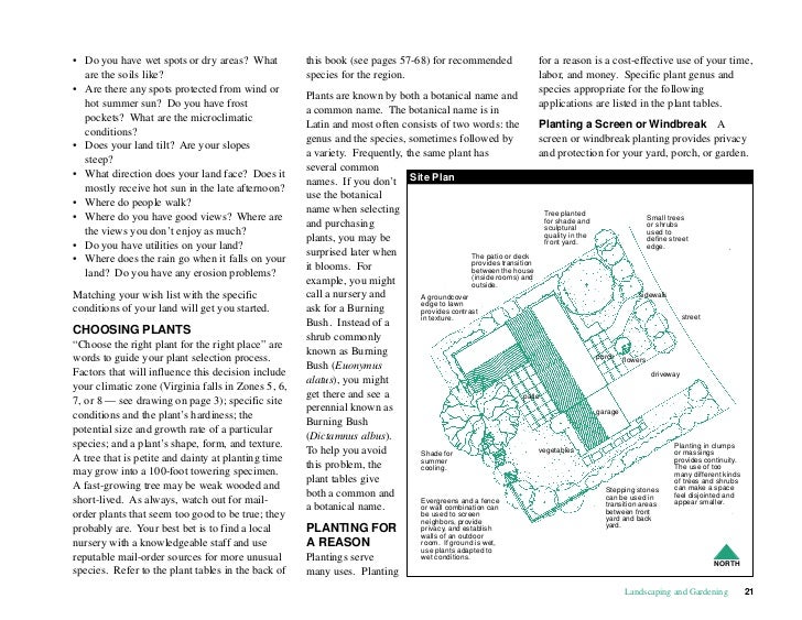 VA: Fairfax County: Landscaping and Gardening