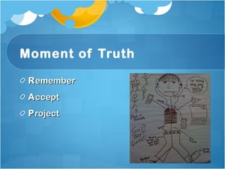 Moment of Truth R emember A ccept  P roject 