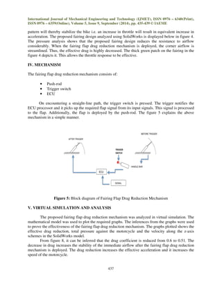 FAIRING FLAP DRAG REDUCTION MECHANISM (FFDRM) | PDF