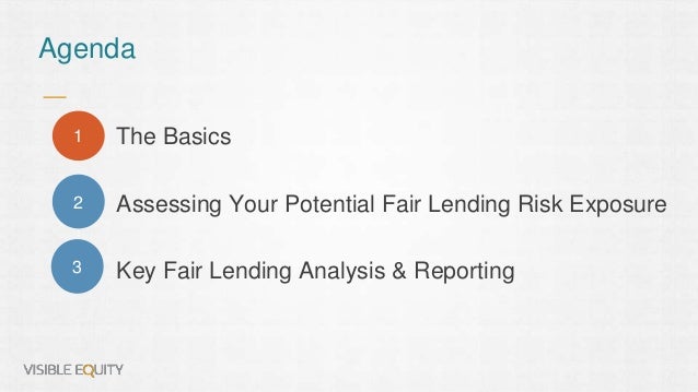 Fair Lending Testing And Analysis Made Easy