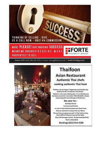 Fairmont Focus 15: 14 May 2015