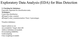Fairness and Bias in AI Ethics and Explainability | PDF