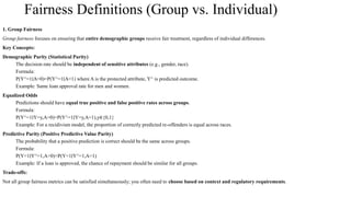 Alpha Fairness Example Fairness and Bias in AI Ethics and Explainability | PDF