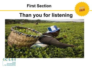 First Section 
Than you for listening 
 