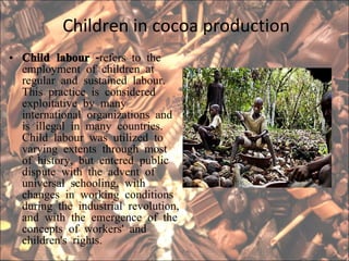 Fair trade, child labour | PPT