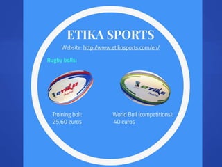 Fairtrade sports | PPT