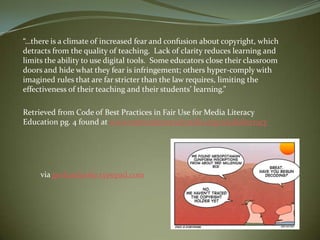Fair Use and Creative Commons | PPTX