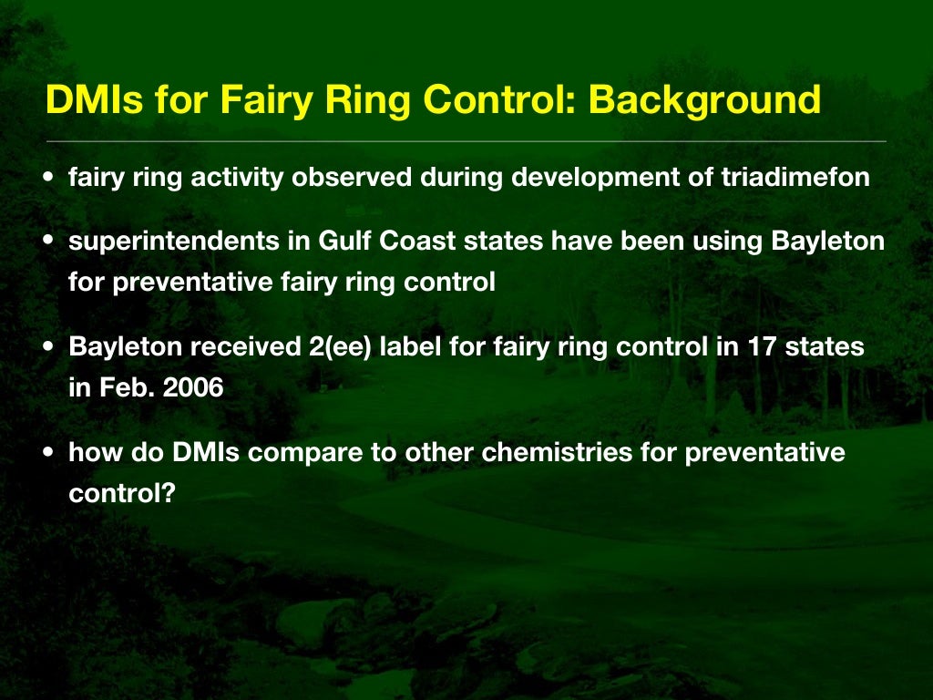 Fairy Ring Prevention and Management in Golf Course Putting Greens