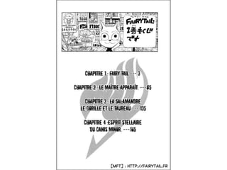 Fairy tail chapitre 1