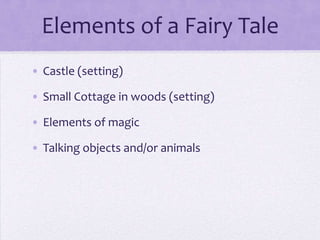 Fairy tales | PPTX