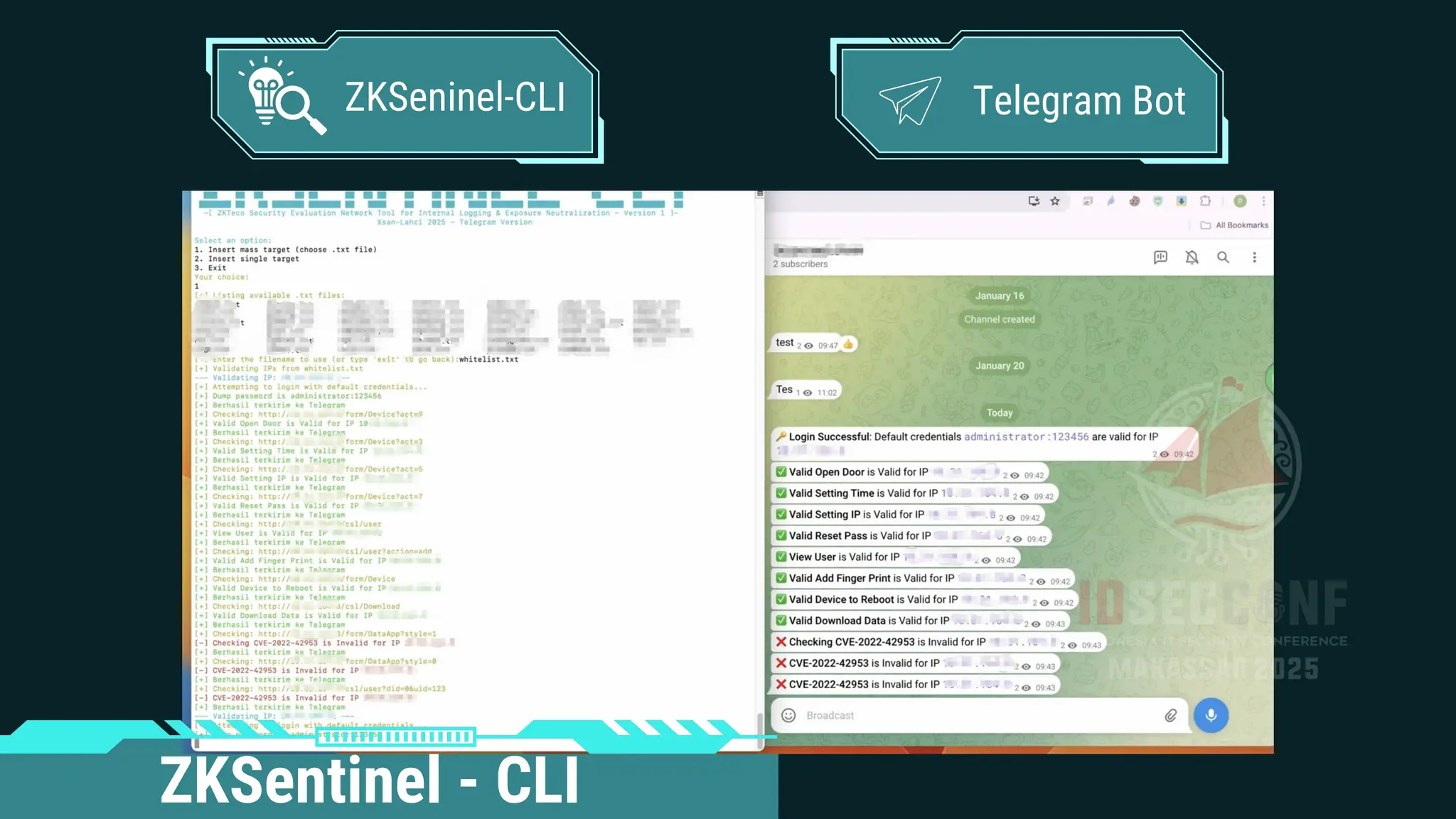 ZKSeninel-CLI
ZKSentinel - CLI
Telegram Bot
 