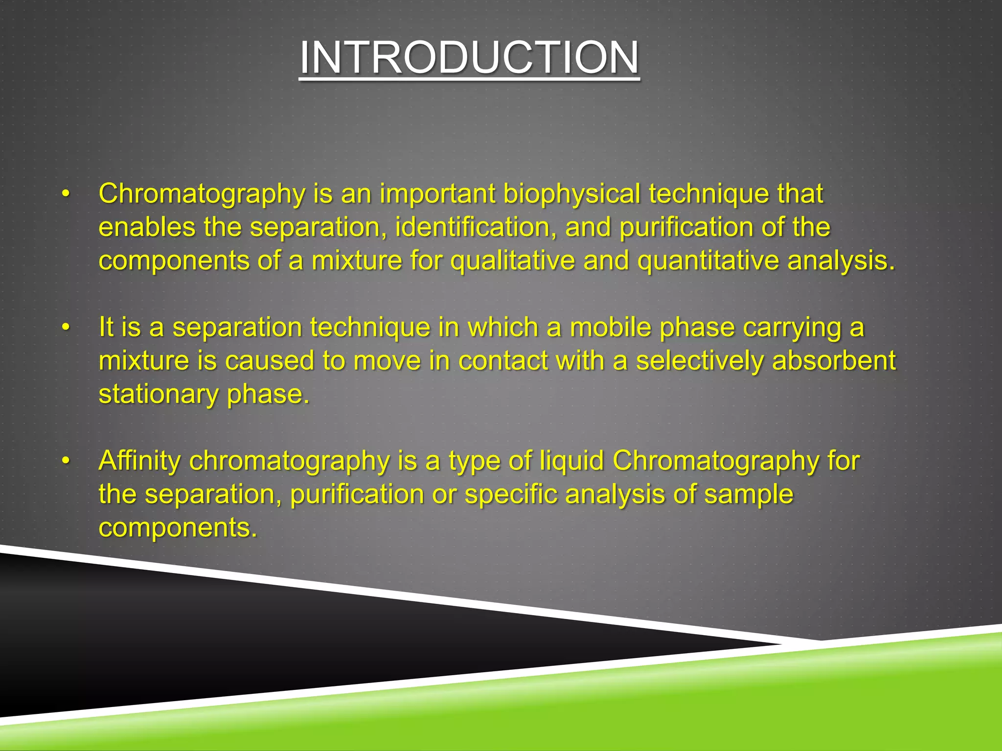 Affinity Chromatography | PPT