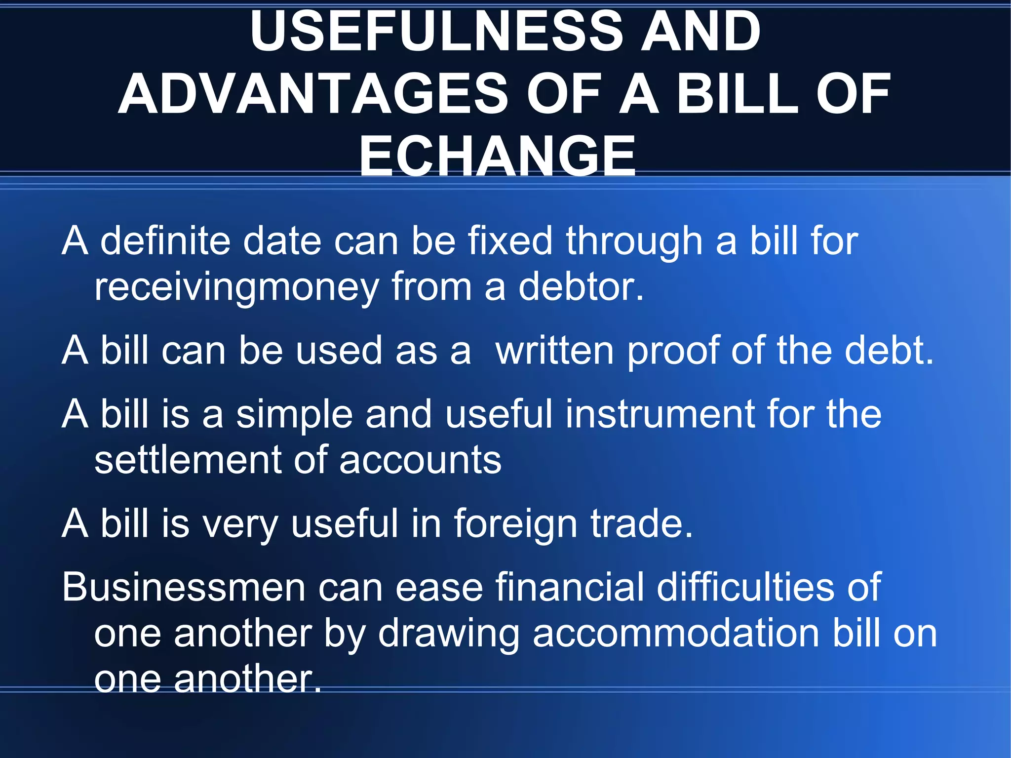 3.  Payee of the bill. 