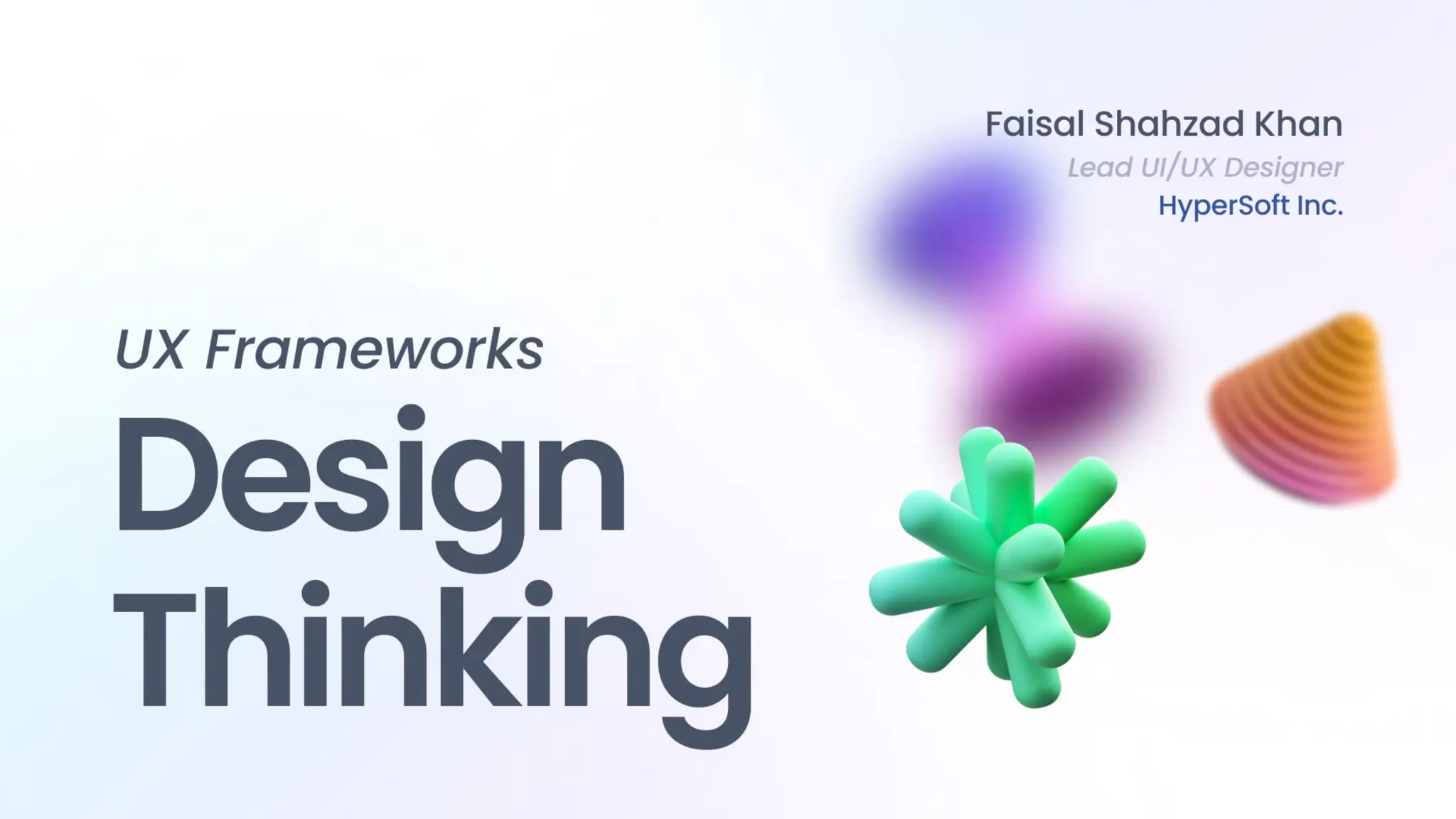 UI/UX Framework Design Thinking ProcessProcess | PPT