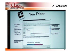 ATLASSIAN


A




           27
 