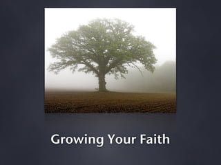 Growing Your Faith
 