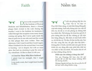 Faith - Niem Tin: Diem tua cho nhung ai dang dau kho