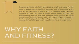 Spiritually Fit Example Faith and Fitness: How Spirituality Can Strengthen Both Mind and Body | PDF