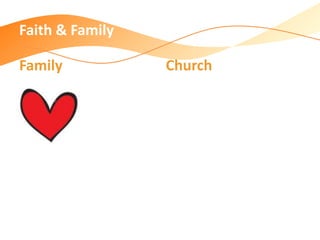 Faith & Family
Family Church
 