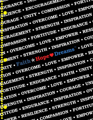 Faith Hope Dreams Notebook Covers