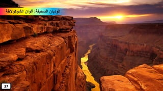 ‫السحيقة‬ ‫الوديان‬:‫ألوان‬‫الشوكوالطة‬
37
 