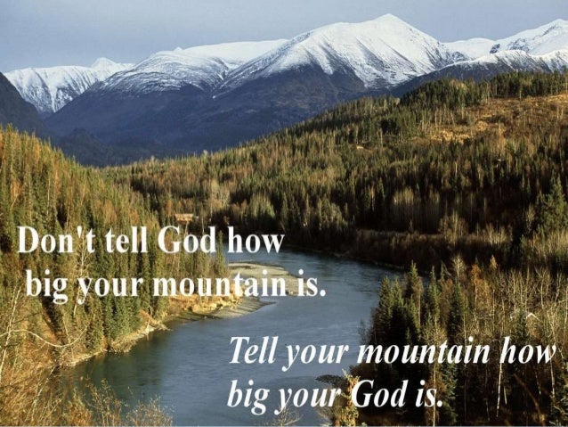 GOD MADE MAN A LITTLE LOWER THAN THE ANGELS... HOW OUGHT WE THEN BE? 14 Faith That Can Move Mountains!