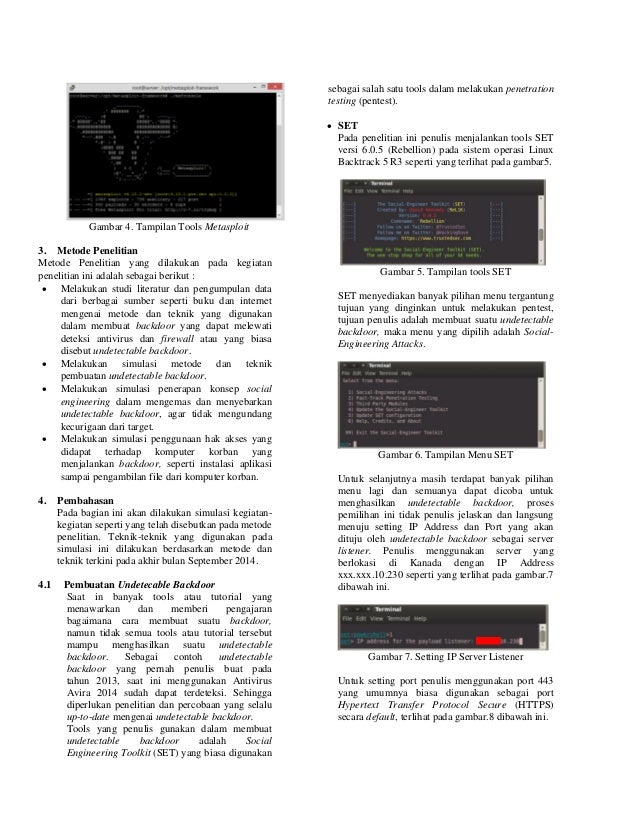 Undetectable Backdoor The Art Of Malicious Software And Social Engineering Faizal Achmad