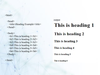 web Introduction web technology html css | PPTX