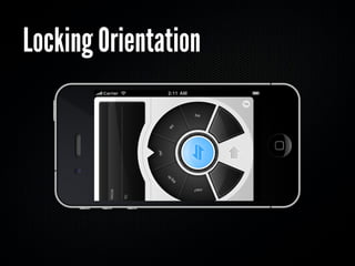 Locking Orientation
 