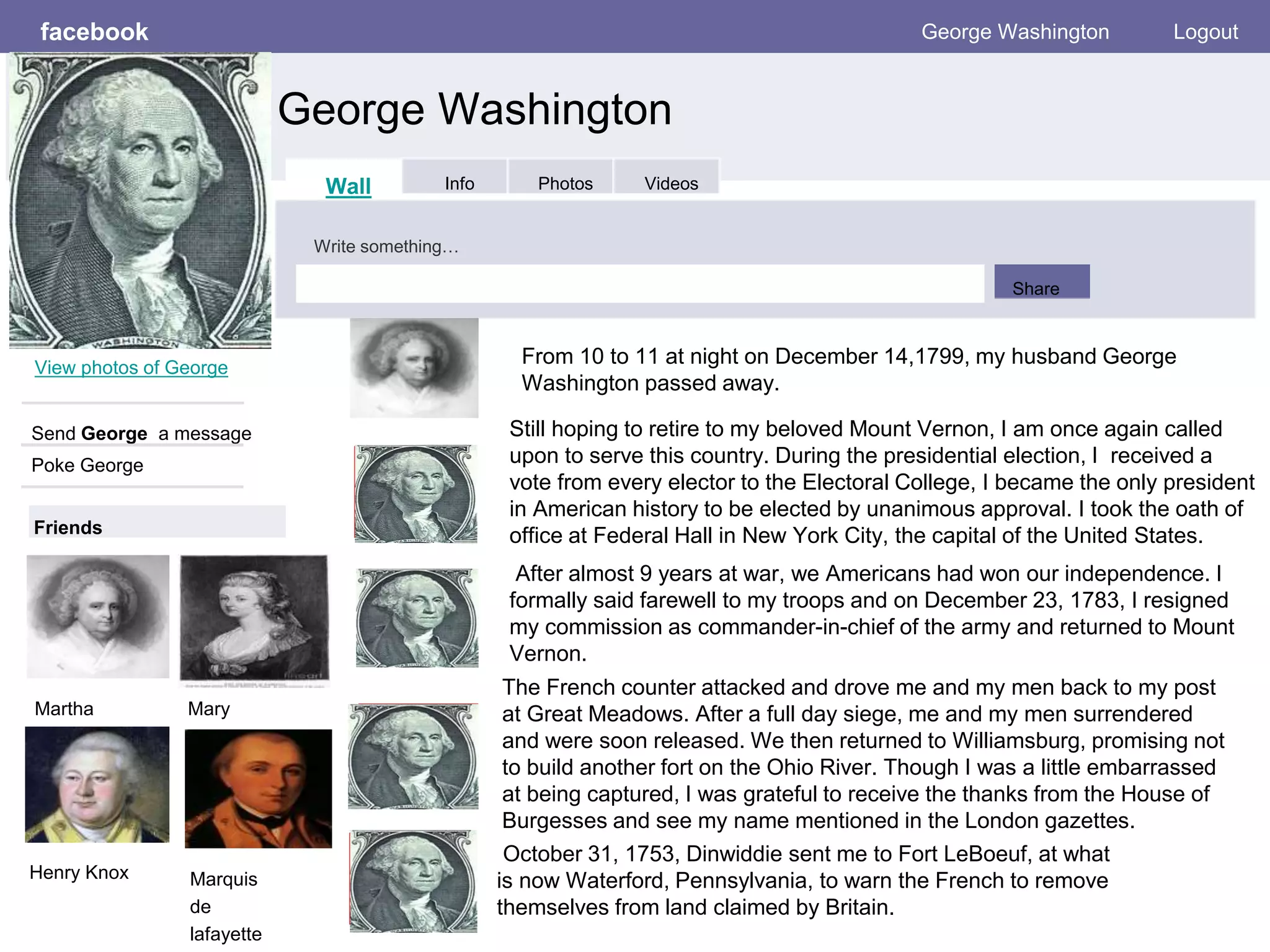 George Fakebook Password Fakebook | PPT