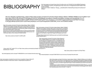 BIBLIOGRAPHY
http://en.wikipedia.org/wiki/Audrey_Hepburnhttps://www.google.com/search?q=Audrey+Hepburn&espv=2&biw=1280&bih=895&source=lnms&tbm=isch
&sa=X&ei=C6FkVYzRL4PEogTPrYGACg&ved=0CAYQ_AUoAQ&safe=active&ssui=on#safe=active&tbm=isch&q=mel+ferrer&imgrc=33_LP-
IW8zgEbM%253A%3BxCuEvMf7O-G9jM%3Bhttp%253A%252F%252Fwww.peoplequiz.com%252Fimages%252Fbios%252FMel-Ferrer.jpg-
6736.jpg%3Bhttp%253A%252F%252Fwww.peoplequiz.com%252Fbiographies-32900-Mel_Ferrer.html%3B300%3B360
http://www.google.com/imgres?imgurl=http://40.media.tumblr.com/1033c0f4312e15dcc06069c275ad4eee/tu
mblr_nnw9w4NrqD1uuja2co2_400.jpg&imgrefurl=http://www.tumblr.com/tagged/heemstra&h=500&w=375&t
bnid=5F-r3PA0KA-
WuM:&zoom=1&tbnh=160&tbnw=119&usg=__0AOx9fGDJ8XIFuTGtbWxxP8hq3U=&docid=F3zCbNomtcG7
9M&itg=1
https://www.google.com/search?q=Audrey+Hepburn&espv=2&biw=1280&bih
=895&source=lnms&tbm=isch&sa=X&ei=C6FkVYzRL4PEogTPrYGACg&ved
=0CAYQ_AUoAQ&safe=active&ssui=on#safe=active&tbm=isch&q=Gregory+
Peck&imgrc=yopACfoucG4BwM%253A%3Bv0Zwlaqk8oKW9M%3Bhttp%253
A%252F%252Fwww.who2.com%252Fsites%252Fdefault%252Ffiles%252Fi
magecache%252Fgallery-image%252Fimages%252Fgregory-peck-photo-
circa-
1950.jpg%3Bhttp%253A%252F%252Fwww.who2.com%252Fbio%252Fgrego
ry-peck%3B400%3B512
https://www.google.com/search?q=Audrey+Hepburn&espv=2&biw=1280&bih
=895&source=lnms&tbm=isch&sa=X&ei=C6FkVYzRL4PEogTPrYGACg&ved
=0CAYQ_AUoAQ&safe=active&ssui=on#safe=active&tbm=isch&q=sean+he
pburn+ferrer&imgrc=0QdedMEqodLuiM%253A%3B_pNRKY3vkHqzLM%3Bh
ttps%253A%252F%252Fs-media-cache-
ak0.pinimg.com%252Foriginals%252Fff%252F47%252Fee%252Fff47ee683
6ebe0512ce2eae272da7e8c.jpg%3Bhttp%253A%252F%252Fpixshark.com
%252Fsean-hepburn-ferrer-young.htm%3B383%3B480
http://adoringaudrey.tumblr.com/post/7145805292/this-is-one-of-audreys-favorite-songs-it-was
http://rareaudreyhepburn.com/post/73466103821/do-you-know-any-of-audreys-favourite-books
https://www.google.com/webhp?sourceid=chrome-instant&ion=1&espv=2&ie=UTF-
8&safe=active&ssui=on#q=audrey+hepburn+religion&safe=active&ssui=on
https://www.google.com/search?q=Audrey+Hepburn&espv=2&biw=1280&bih=895&source=lnms&tbm=is
&sa=X&ei=C6FkVYzRL4PEogTPrYGACg&ved=0CAYQ_AUoAQ&safe=active&ssui=on#safe=active&tbm
ch&q=Audrey+Hepburn&imgrc=oFZNTugfBcIBxM%253A%3BZy0Ut3eaiOeN5M%3Bhttp%253A%252F%
2Fwww.doctormacro.com%252FImages%252FHepburn%252C%252520Audrey%252FAnnex%252FAnn
%252520-
%252520Hepburn%252C%252520Audrey%252520(Breakfast%252520at%252520Tiffany's)_21.jpg%3B
p%253A%252F%252Fwww.doctormacro.com%252Fmovie%252520star%252520pages%252FHepburn
52C%252520Audrey-Annex.htm%3B1711%3B2112
https://www.google.com/search?q=Audrey+Hepburn&espv=2
&biw=1280&bih=895&source=lnms&tbm=isch&sa=X&ei=C6F
kVYzRL4PEogTPrYGACg&ved=0CAYQ_AUoAQ&safe=active
&ssui=on#safe=active&tbm=isch&q=Audrey+Hepburn&imgrc=
DYybBIwo1KnPCM%253A%3BpRUUzbSM3y7beM%3Bhttp%
253A%252F%252Fwww.celesteprize.com%252F_files%252F
opere%252F2012_55805_126296.jpg%3Bhttp%253A%252F
%252Fwww.celesteprize.com%252Fartwork%252Fido%253A
126296%252F%3B1462%3B2000
https://www.youtube.com/watch?v=uirBWk-qd9A
<iframe width="420" height="315" src="https://www.youtube.com/embed/zorxr3IaksM" frameborder="0"
allowfullscreen></iframe>
https://www.youtube.com/watch?v=ZC79rQ7TMcU
 