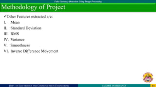 Fake Currency detction Using Image Processing | PPTX