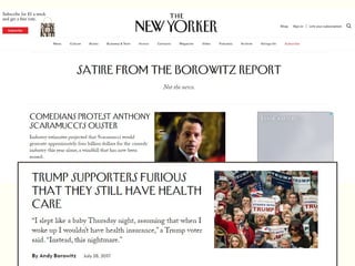 Exploring Fake News and Alternative Facts [Revised & Expanded]