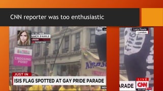 CNN reporter was too enthusiastic
 