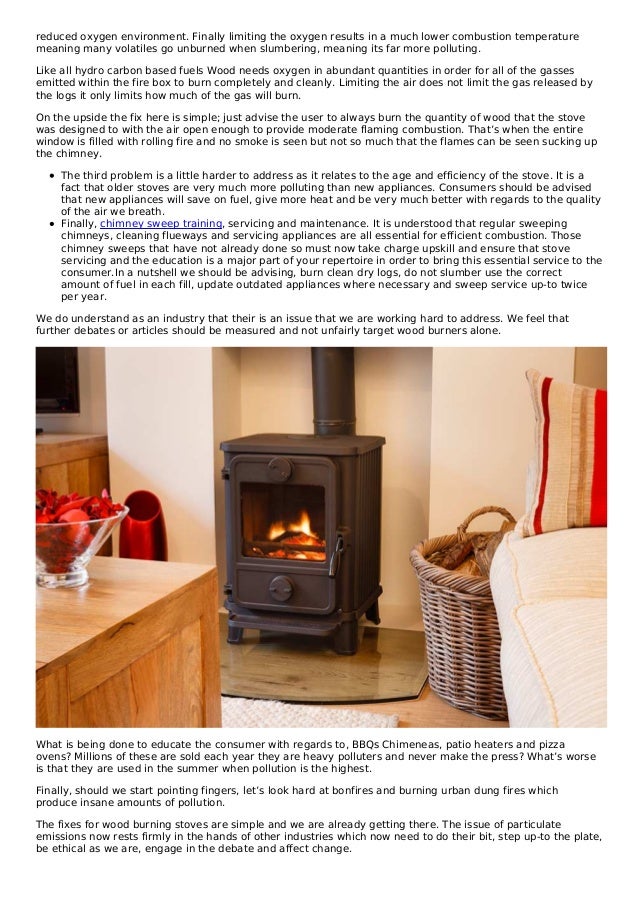 Fake News About Wood Burning Stoves Pollution