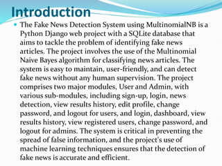 Fake News Detection System django.pptx