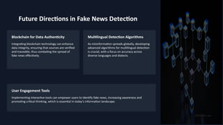 Advanced Machine Learning Techniques for Effective Fake News Detection ...