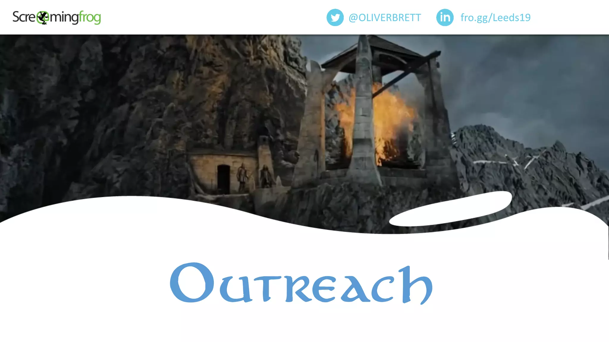 fro.gg/Leeds19@OLIVERBRETT
Outreach
 