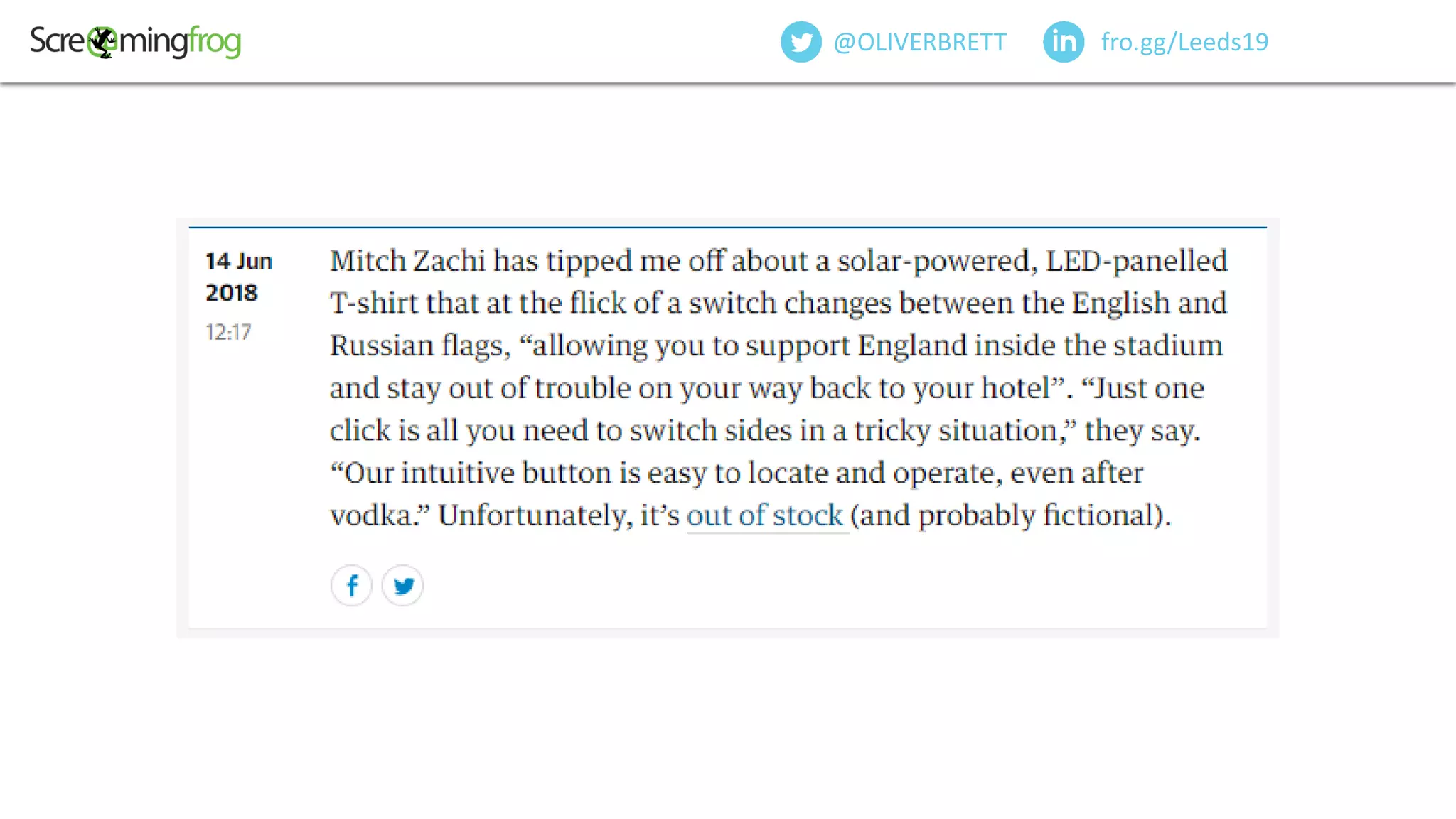 fro.gg/Leeds19@OLIVERBRETT
 