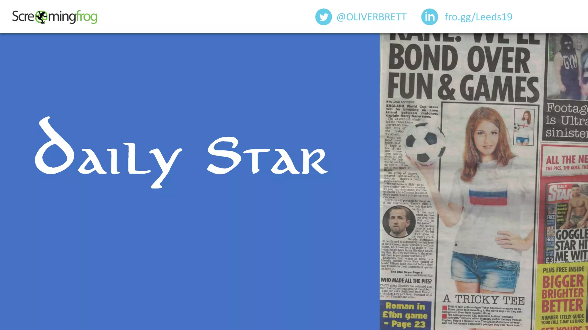 Daily Star
fro.gg/Leeds19@OLIVERBRETT
 