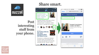 Post
interesting
stuff from
your phone.
Share smart.
 