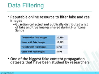 Faking Sandy: Characterizing and Identifying Fake Images on Twitter ...