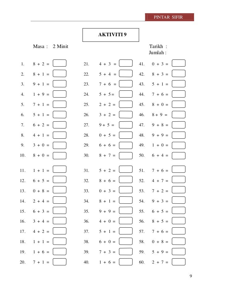 Fakta Asas Matematik