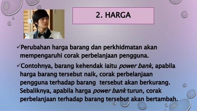 Faktor Faktor Yang Mempengaruhi Corak Perbelanjaan Pengguna
